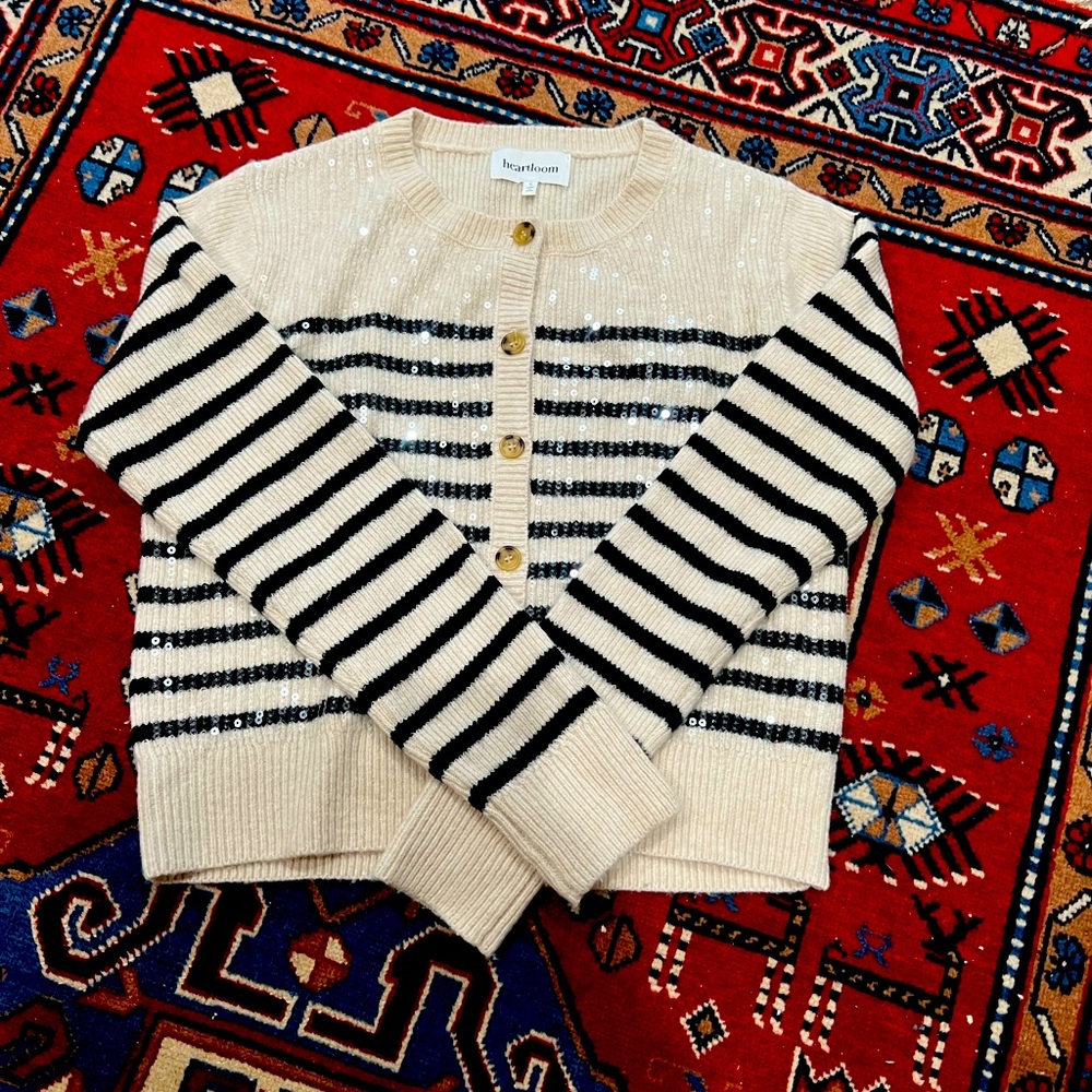 Heartloom Breanna cardigan in cream